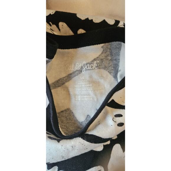 Cat & Jack Halloween Pajamas Boys Girls 10 Ghost PJ Set Unisex Shirt Pants New - Picture 5 of 9